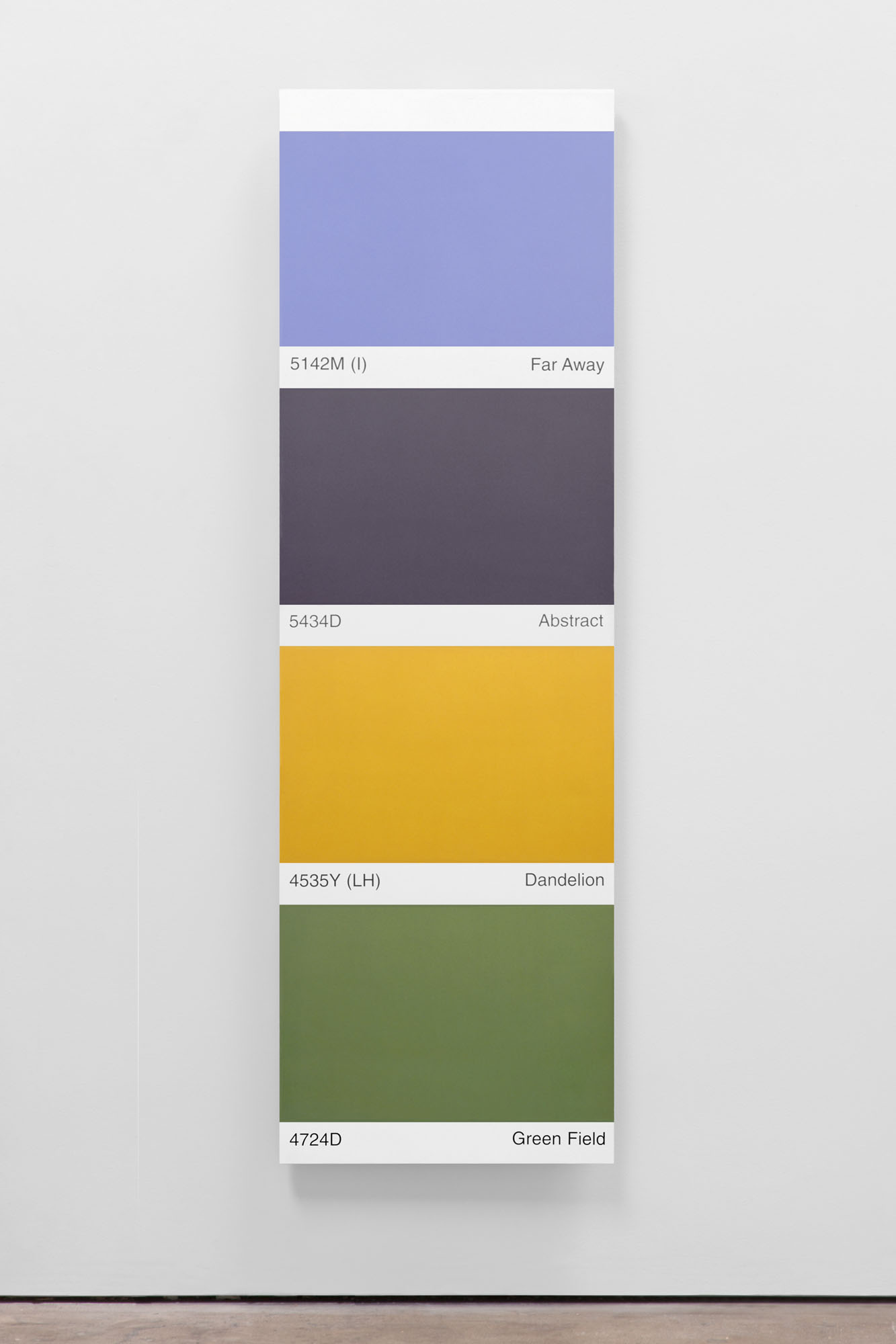 Paint Chip Paintings